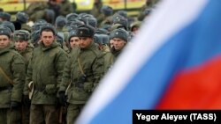 Мобилизованные на войну против Украины россияне. Иллюстративное фото