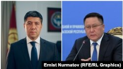 Мелис Тургунбаев жана Курманкул Зулушев.