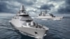 Corvete Sigma construite în șantierul naval Damen Galați. De această dată, Guvernul României ar urma să cumpere trei, nu patru corvete, prin încredințare directă.