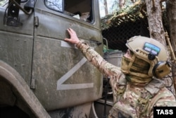 Российские военнослужащие в Херсонской области, апрель 2024 года
