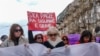 Gratë kanë protestuar disa herë në Kosovë në kërkim të sigurisë më të madhe për to.