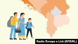 Sa refugjatë ukrainas kanë hyrë në Ballkanin Perëndimor? 