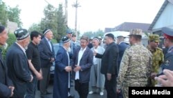 Президенттин Баткен облусундагы өкүлчүлүгү тараткан сүрөт. 