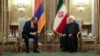 Президент Армении Никол Пашинян встречается в Тегеране с президентом Ирана Хасаном Рухани, 27 февраля 2019 г.