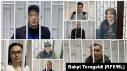Камактагы активист жана саясатчылар. 