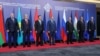 ARMENIA - The leaders of Collective Security Treaty Organization member states and CSTO Secretary General Stanislav Zas pose for a picture during a summit in Yerevan, November 23, 2022.