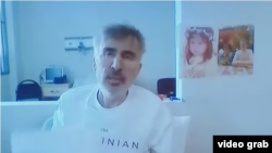 ყოფილი პრეზიდენტი მიხეილ სააკაშვილი კლინიკა "ვივამედში"