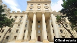 Azerbaijan - The building of the Azerbaijani Foreign Ministry in Baku.