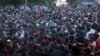 Armenia - Riot police clash with opposition protesters in Yerevan, June 3, 2022.