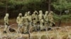 Беларускія памежнікі на беларуска-польскай мяжы. Архіўнае фота