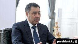 Садыр Жапаров. Архивдик сүрөт.