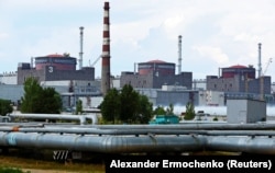 Запорожская АЭС, оккупированная войсками РФ в марте 2022 года
