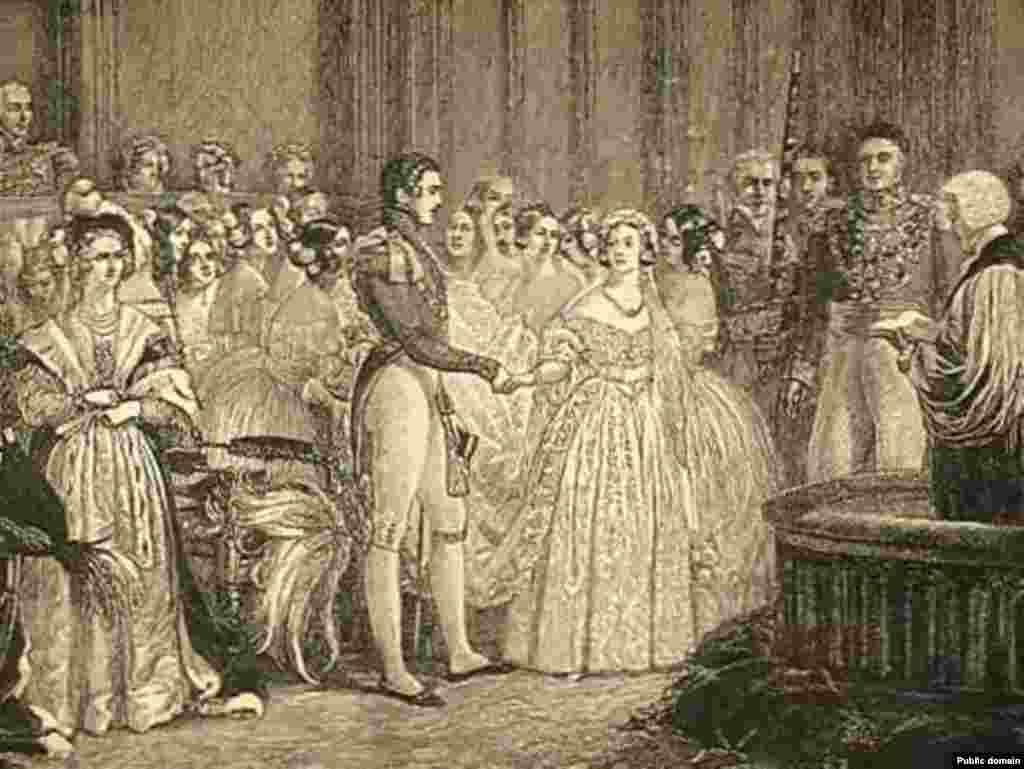 Елизавета&nbsp;II британ падышачылыгында ханыша Викториядан&nbsp;(1837-1901) кийин эле узак такта отурду.&nbsp;Сүрөттө: Виктория&nbsp;менен канзаада&nbsp;Aлберттин&nbsp;үйлөнүү&nbsp;үлпөтү, 1840.