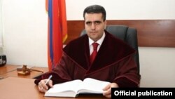 Председатель Кассационного суда Ерванд Хундкарян (архив)