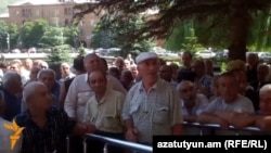 Քիմպրոմցիների բողոքի ակցիան Վանաձորում, արխիվ