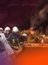 Коллаж: удар по Львову и удар по Феодосии