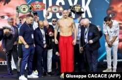 Во время взвешивания. Джидда, Саудовская Аравия 19 августа 2022 года
