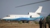 Avionul care o transportă pe președinta Comisiei Europene, Ursula von der Leyen, decolează de pe pista bazei aeriene Mihail Kogălniceanu, jud Constanța, pe 1 septembrie 2025.