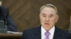 President Nazarbaev dominates Kazakhstan's media (file photo)