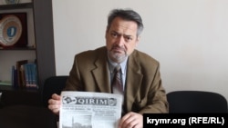 «Qırım» qırımtatar gazetasınıñ baş muarriri Bekir Mamutov
