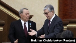 Нурсултан Назарбаев и Касым-Жомарт Токаев