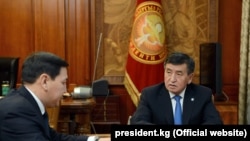 Абдил Сегизбаев жана Сооронбай Жээнбеков