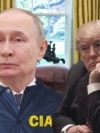 Путин и Трамп, коллаж