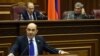 Armenia - Opposition leader Edmon Marukian speaks during parliamentary hearings in Yerevan, 27Nov2017.