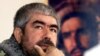 Hamid Karzai (right) with then Deputy Defense Minister General Abdul Rashid Dostum in March 2002.