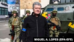 Пятый президент Украины Петр Порошенко. Киев, 18 марта 2022 года