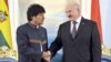 Эва Маралес і Аляксандар Лукашэнка