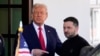 Президент США Дональд Трамп (слева) и президент Украины Владимир Зеленский, архивное фото