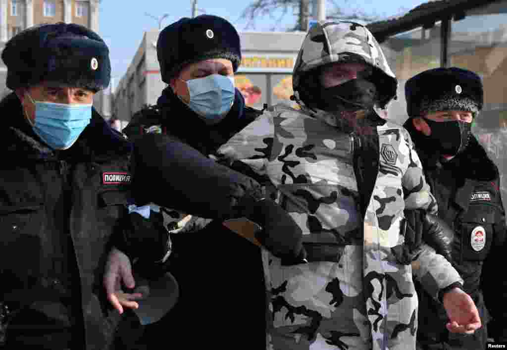 Forțele de ordine în Omsk&nbsp;