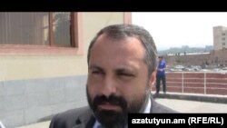 Пресс-секретарь президента Нагорного Карабаха Давид Бабаян (архив)