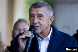 Андрей Бабіш під час передвиборчої кампанії 30 вересня