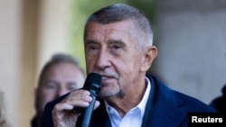 Fostul prim-ministru ceh și lider al partidului ANO, Andrej Babiš.