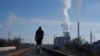 KOSOVO: Air pollution in Obilic 