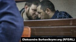 Aqmescitteki ekinci «Hizb ut-Tahrir davasınıñ» mabüsleri Osman Arifmemetov ve Remzi Bekirov