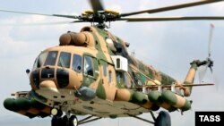 Орусиянын Ми-171 тик учагы. Иллюстрациялык сүрөт.