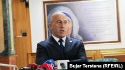Udhëheqësi i AAK-së, Ramush Haradinaj. Fotografi nga arkivi.