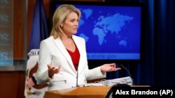 Спикер Госдепартамента США Хизер Науэрт