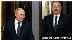 Vladimir Putin və İlham Əliyev