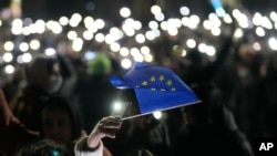 პროევროპული აქციები 28 ნოემბრიდან მიმდინარეობს.