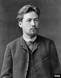 Жазуучу Антон Чехов (1860--1904).