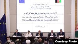 جمهوررئیس غني له فساد سره د مبارزې په اړه د اروپایي ټولنې پنځم کنفرانس کې