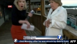 In what was dubbed America's first social-media murder, a reporter and a cameraman in Virginia were shot dead by a disgruntled former colleague during a live television interview.