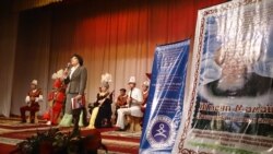 Манасчылык салтын Кытайда кеңири жайылткан залкар жомокчу Жусуп Мамайдын мурасына арналган II эл аралык илимий жыйында. Нарын, 29.5.2015.