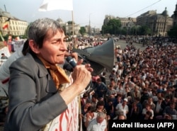 Doina Cornea, una dintre cele mai mari disidente anticomuniste din România.
