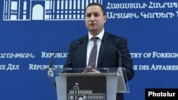 Armenia’s ambassador to the European Union Tigran Balayan (file photo)