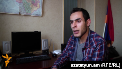 Armenia -- History teacher Karpis Pashoyan, Yerevan, 14Dec2015